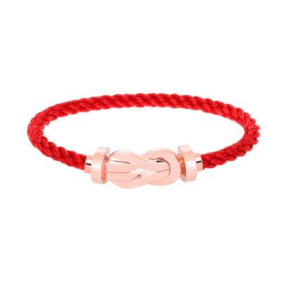 [vivabelle]CHANCE LARGE 8 FIGURE BUCKLE NO DIAMOND BRACELET ROSE GOLD