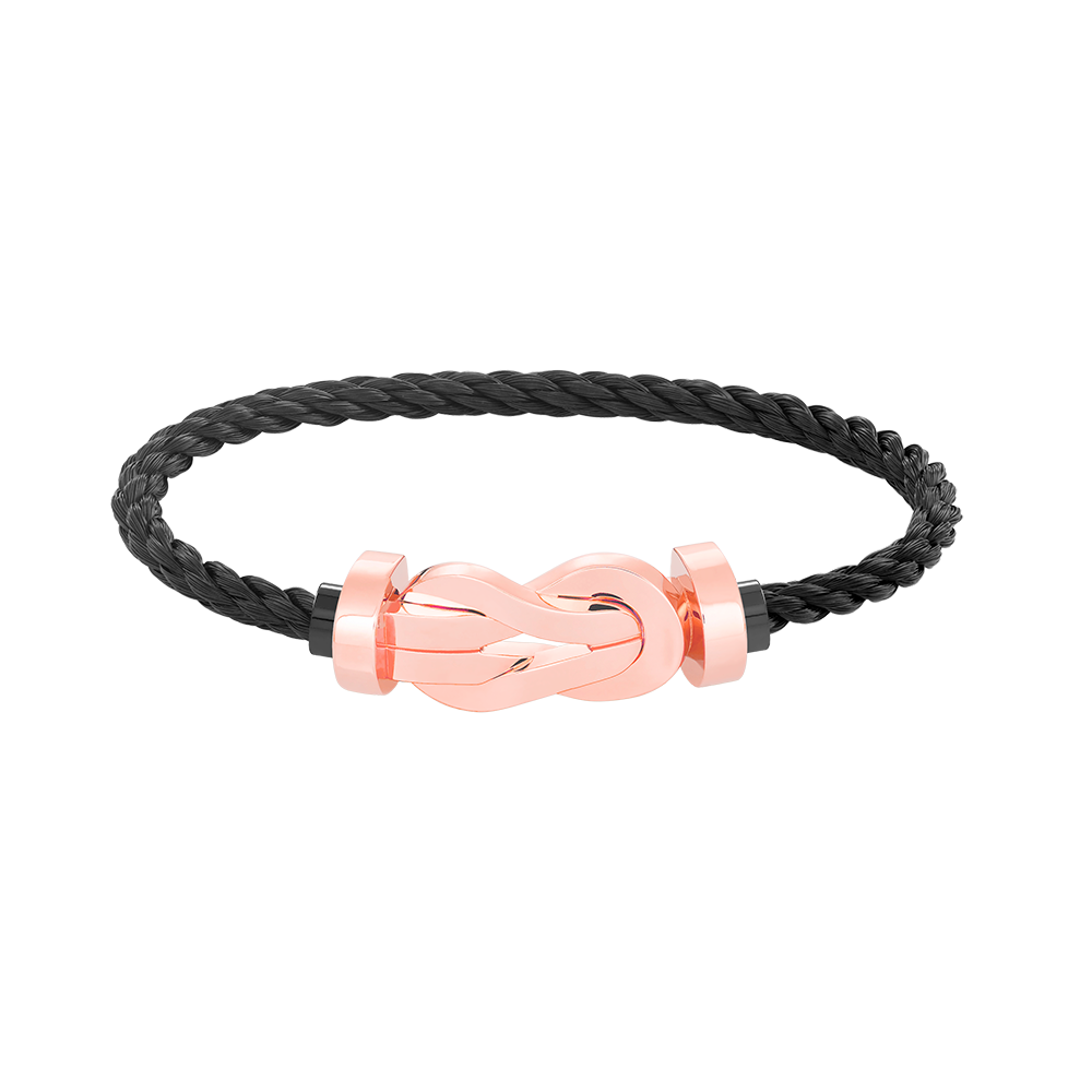 [vivabelle]CHANCE LARGE 8 FIGURE BUCKLE NO DIAMOND BRACELET ROSE GOLD