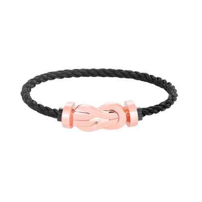 [vivabelle]CHANCE LARGE 8 FIGURE BUCKLE NO DIAMOND BRACELET ROSE GOLD