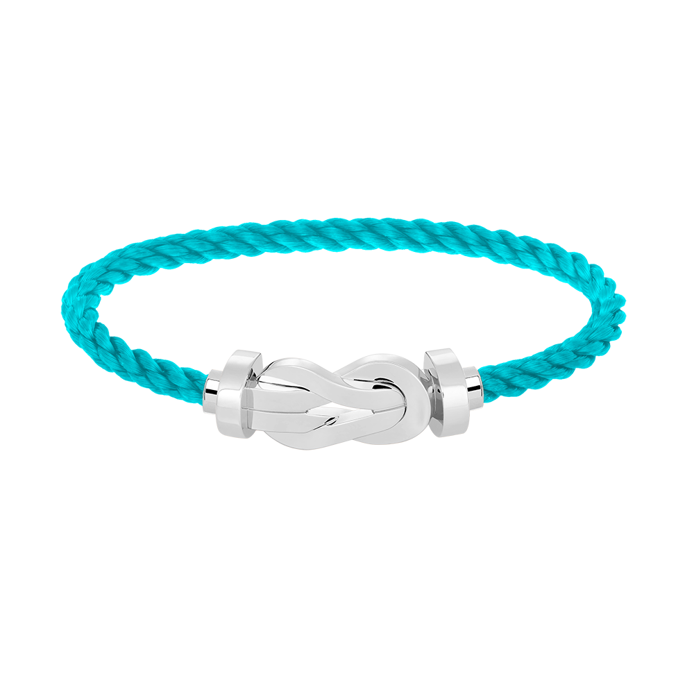 [vivabelle]CHANCE LARGE 8 FIGURE BUCKLE NO DIAMOND BRACELET SILVER