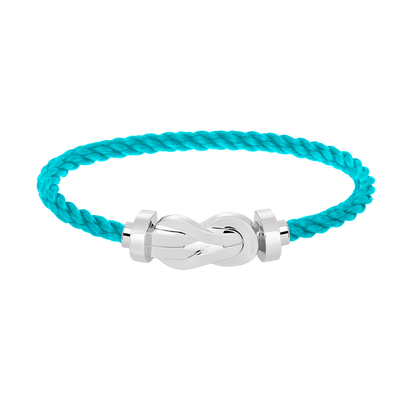 [vivabelle]CHANCE LARGE 8 FIGURE BUCKLE NO DIAMOND BRACELET SILVER