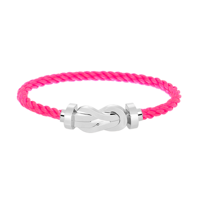 [vivabelle]CHANCE LARGE 8 FIGURE BUCKLE NO DIAMOND BRACELET SILVER