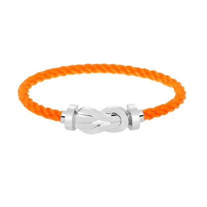 [vivabelle]CHANCE LARGE 8 FIGURE BUCKLE NO DIAMOND BRACELET SILVER