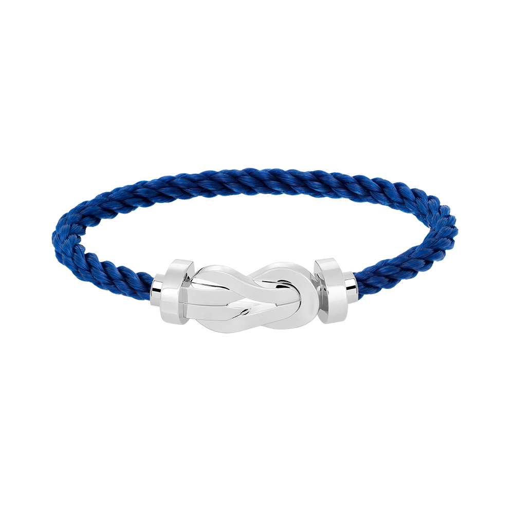 [vivabelle]CHANCE LARGE 8 FIGURE BUCKLE NO DIAMOND BRACELET SILVER