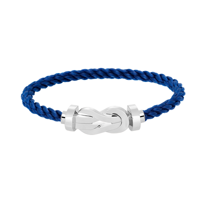 [vivabelle]CHANCE LARGE 8 FIGURE BUCKLE NO DIAMOND BRACELET SILVER