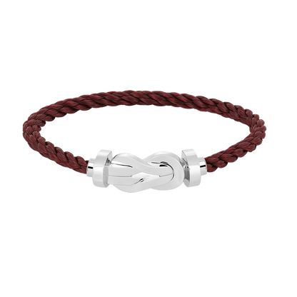 [vivabelle]CHANCE LARGE 8 FIGURE BUCKLE NO DIAMOND BRACELET SILVER
