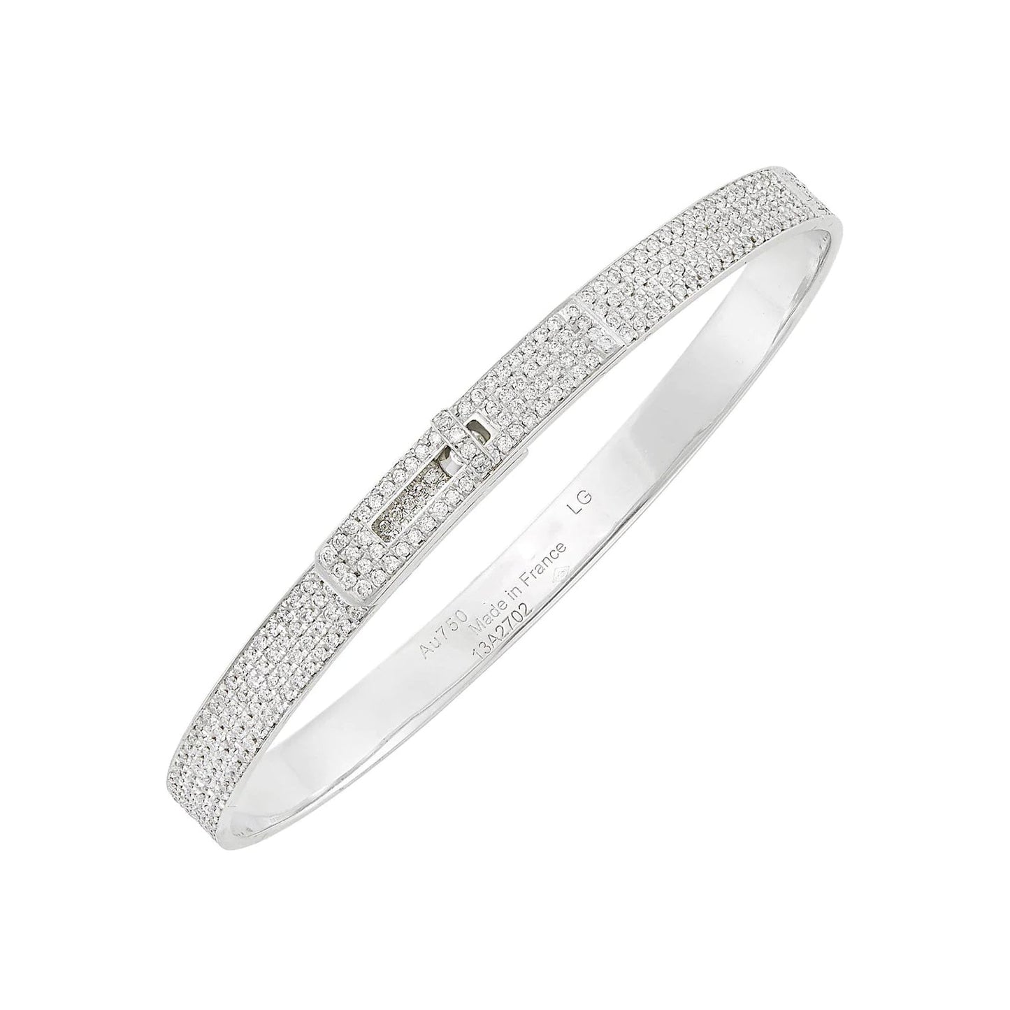 [vivabelle]HM KELLY ARMBAND AUS SILBER MIT VOLLSTÄNDIGEM PAVE-DIAMANT