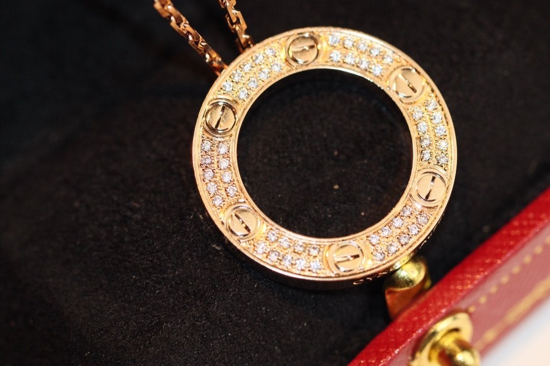 [vivabelle]LOVE HALSKETTE VERSTELLBAR ROSÉGOLD 