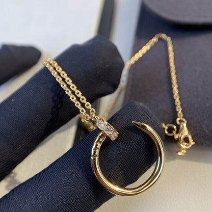 [vivabelle]JUSTE HALSKETTE ROTGOLD DIAMANTEN 