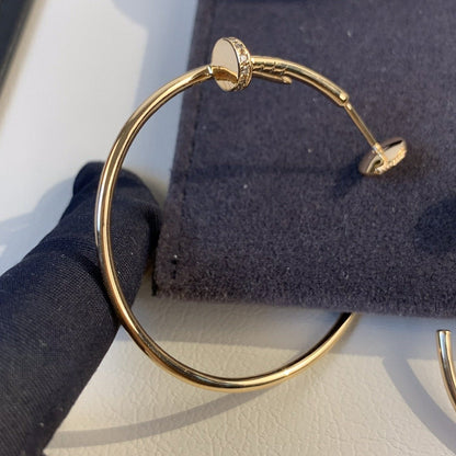 [vivabelle]JUSTE OHRRINGE GOLD DIAMANTEN 1,8MM 