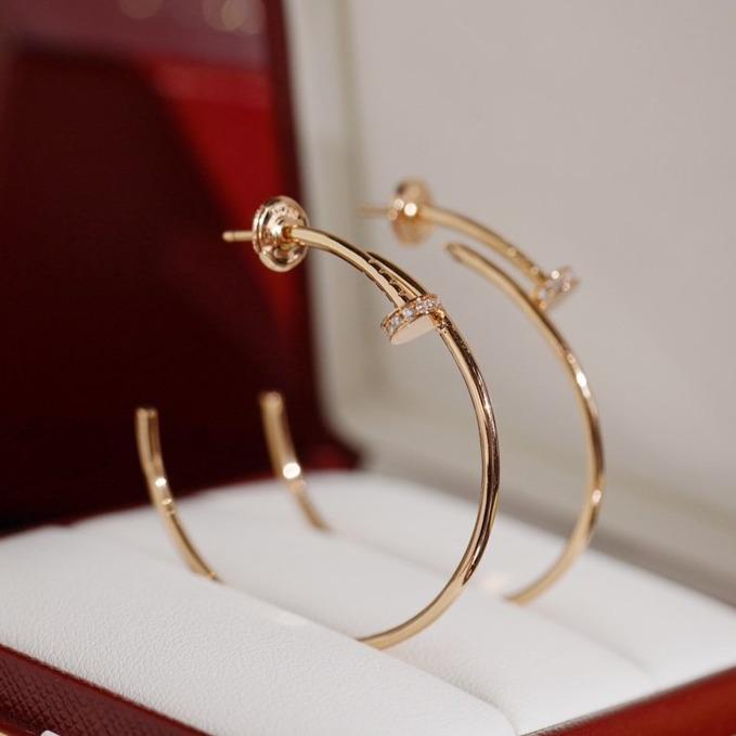 [vivabelle]JUSTE OHRRINGE DIAMANTEN 1,8MM 