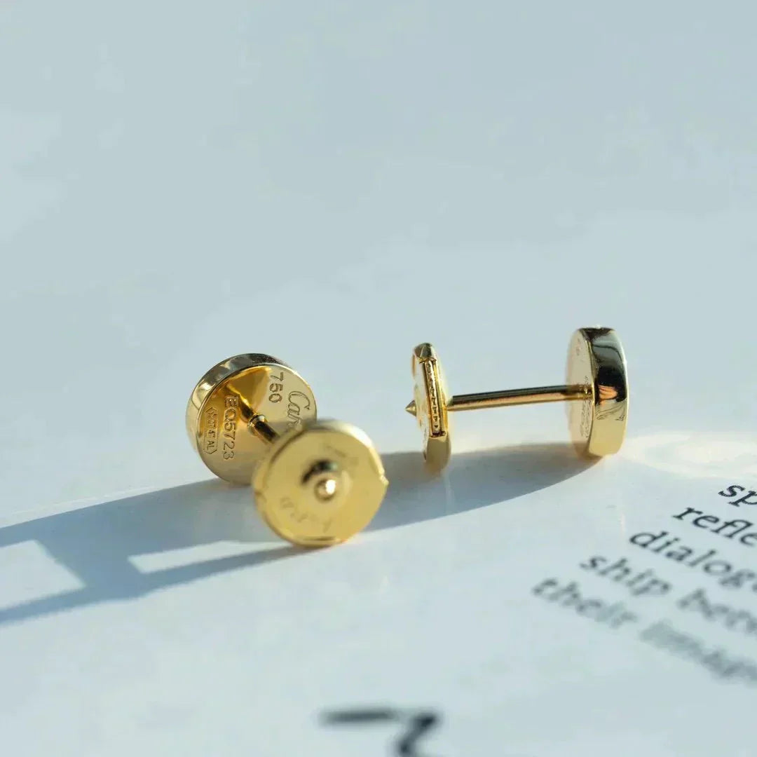 [vivabelle]LIEBE OHRRINGE GOLD 10MM