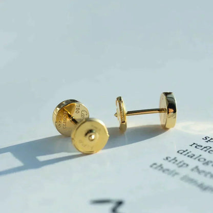 [vivabelle]LIEBE OHRRINGE GOLD 10MM