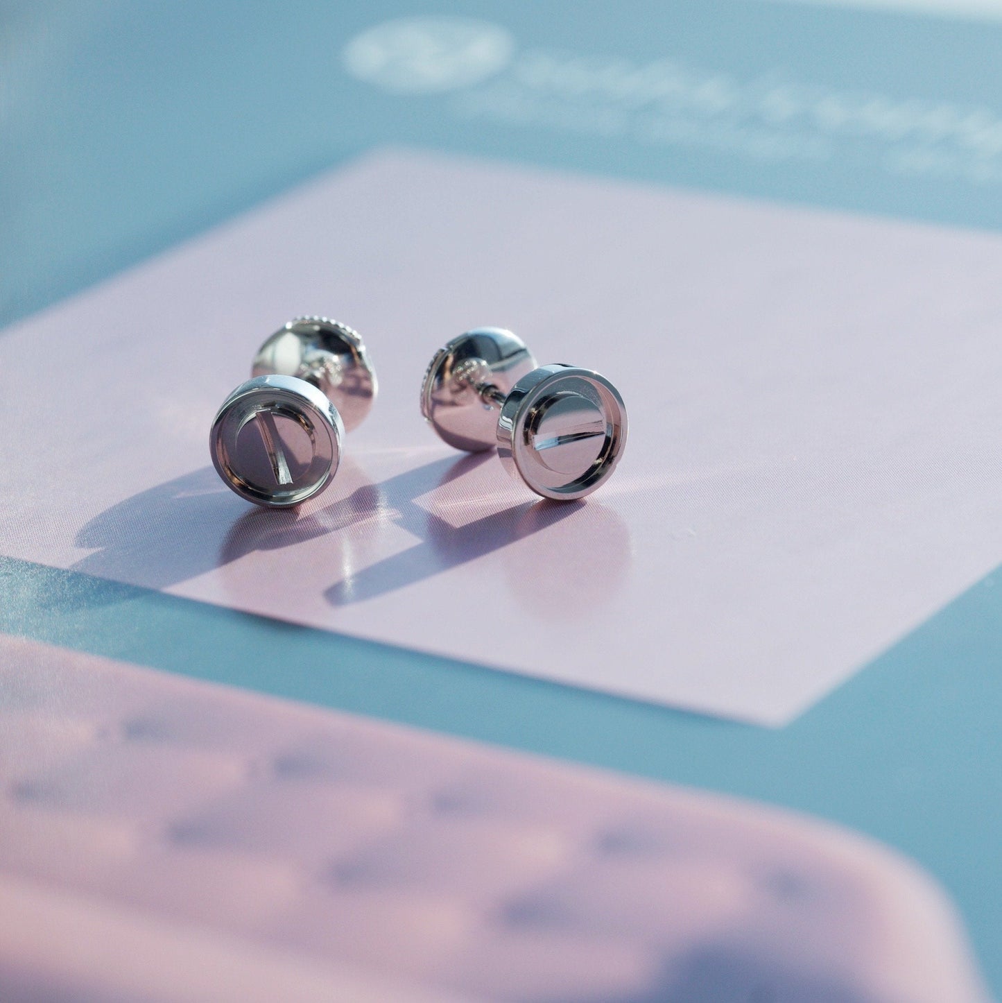 [vivabelle]LIEBE OHRRINGE SILBER 10MM