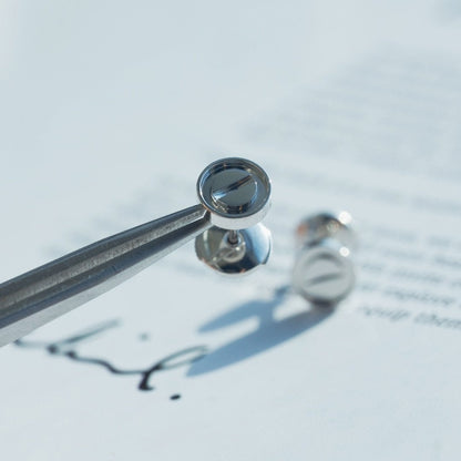 [vivabelle]LIEBE OHRRINGE SILBER 10MM