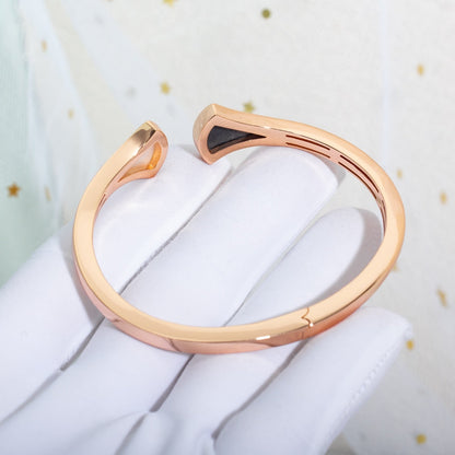 [vivabelle]DREAM BRACELET OPEN PINK GOLD MOP