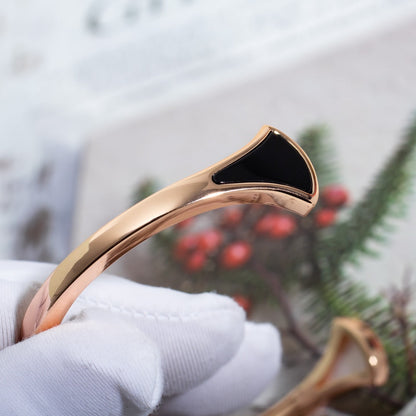 [vivabelle]DREAM BRACELET OPEN PINK GOLD MOP