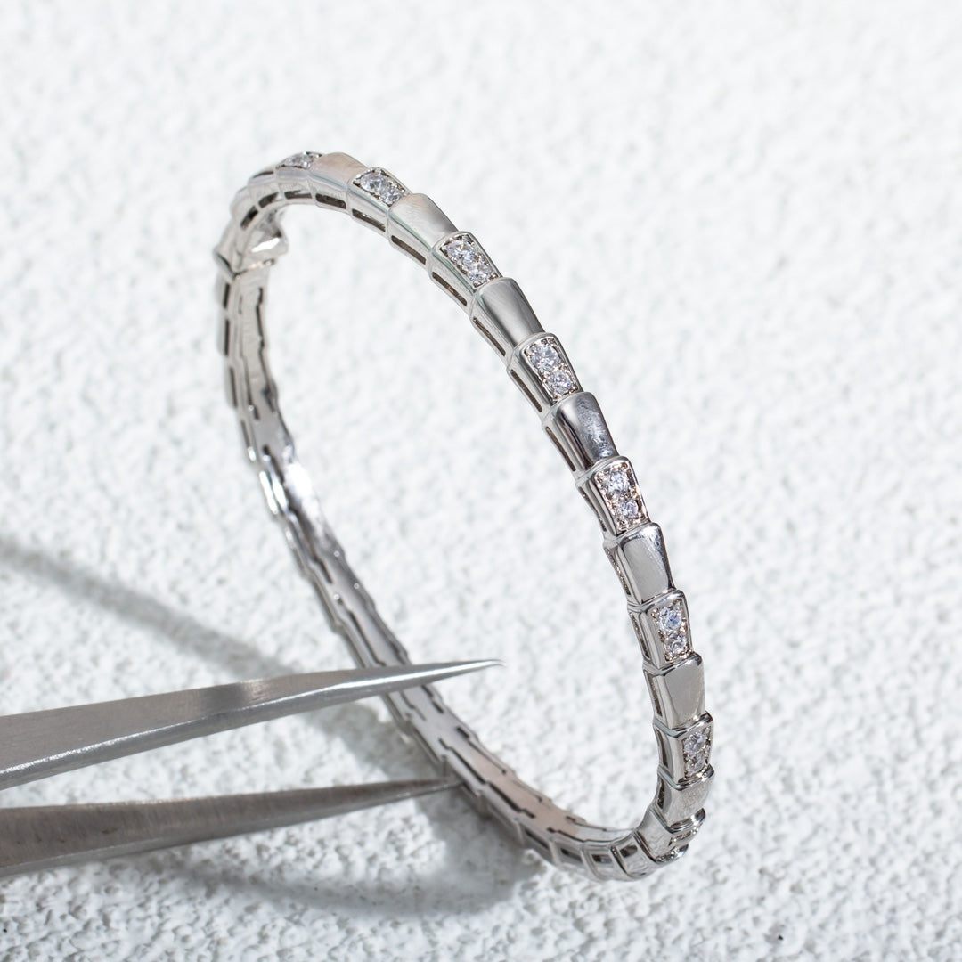 [vivabelle]SERPENTI BRACELET SILVER DIAMOND