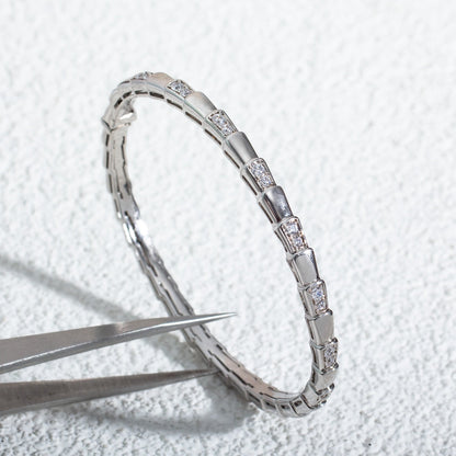 [vivabelle]SERPENTI BRACELET SILVER DIAMOND