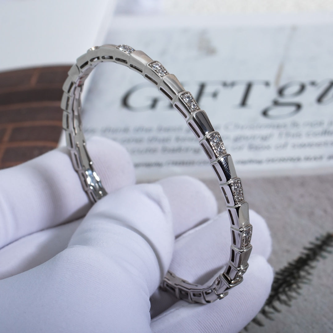 [vivabelle]SERPENTI BRACELET SILVER DIAMOND