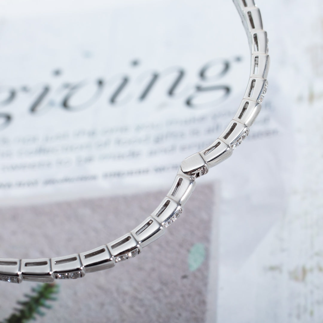 [vivabelle]SERPENTI BRACELET SILVER DIAMOND