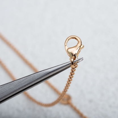 [vivabelle]PARENTESI-HALSKETTE ROSA GOLD