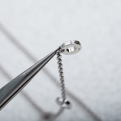 [vivabelle]PARENTESI HALSKETTE SILBER