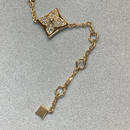 [vivabelle]STAR AND SUN 4 MOTIFS GOLD DIAMONDS BRACELET
