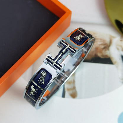 [vivabelle]H COUVERTURES DARK BLUE BRACELET