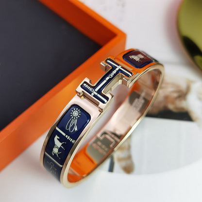 [vivabelle]H COUVERTURES DARK BLUE BRACELET