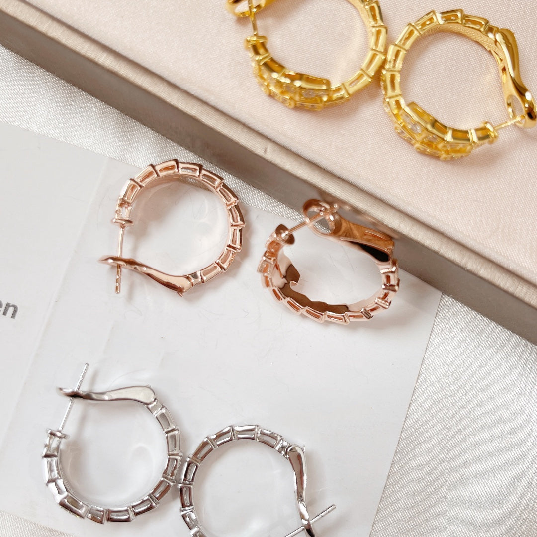 [vivabelle]SERPENTI OHRRINGE DIAMANT