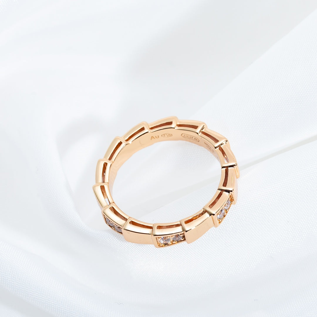 [vivabelle]SERPENTI RING ROTGOLD 3MM