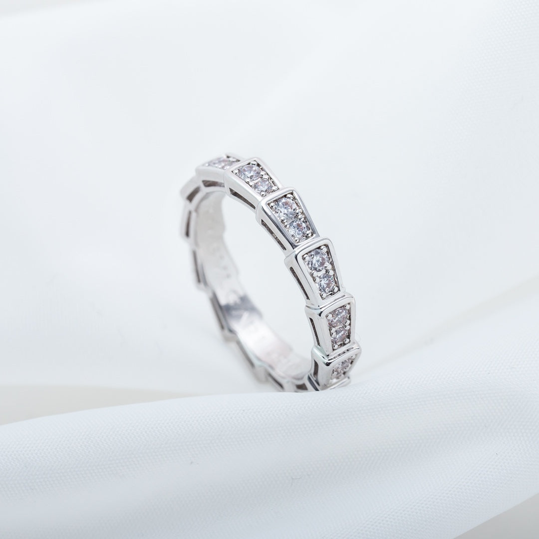 [vivabelle]SERPENTI RING SILBER DIAMANT 3MM