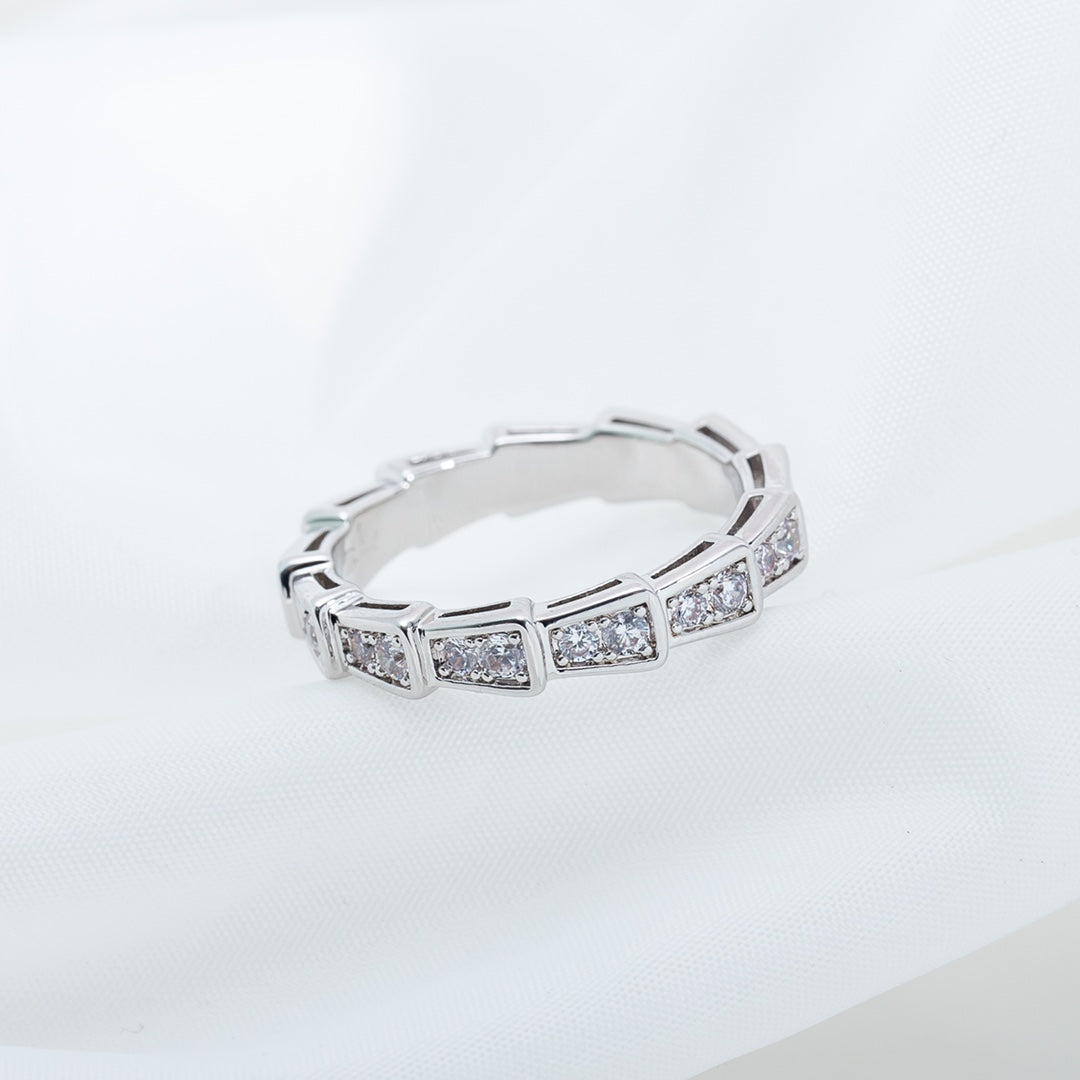 [vivabelle]SERPENTI RING SILBER DIAMANT 3MM