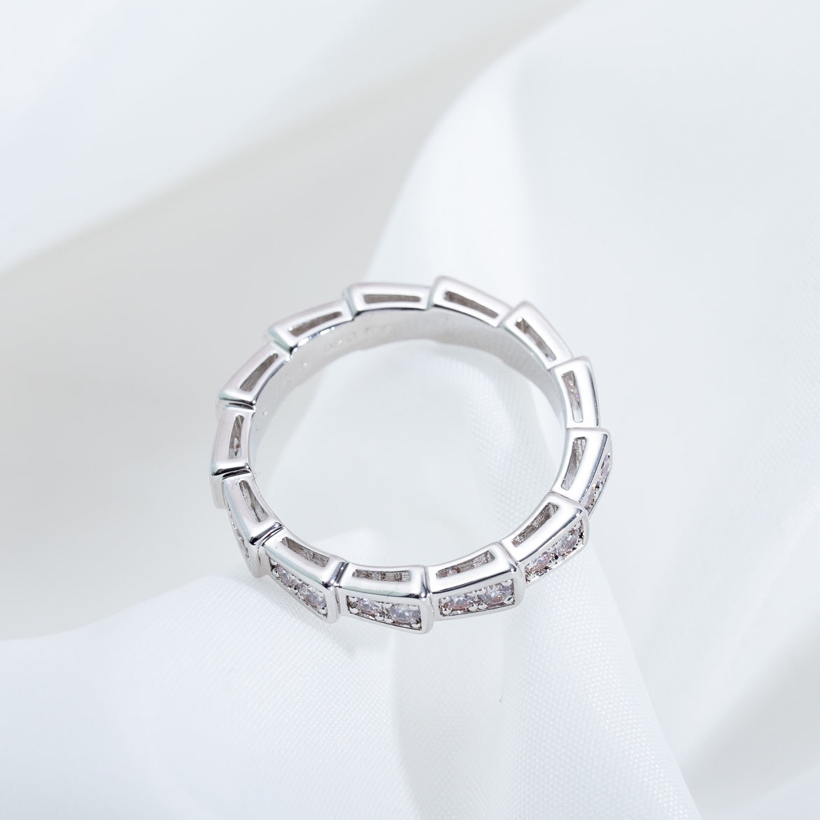 [vivabelle]SERPENTI RING SILBER DIAMANT 3MM