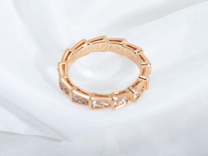 [vivabelle]SERPENTI RING ROTGOLD DIAMANT 3MM