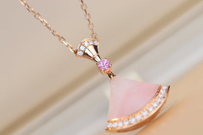 [vivabelle]DREAM NECKLACE PINK MOP DIAMOND