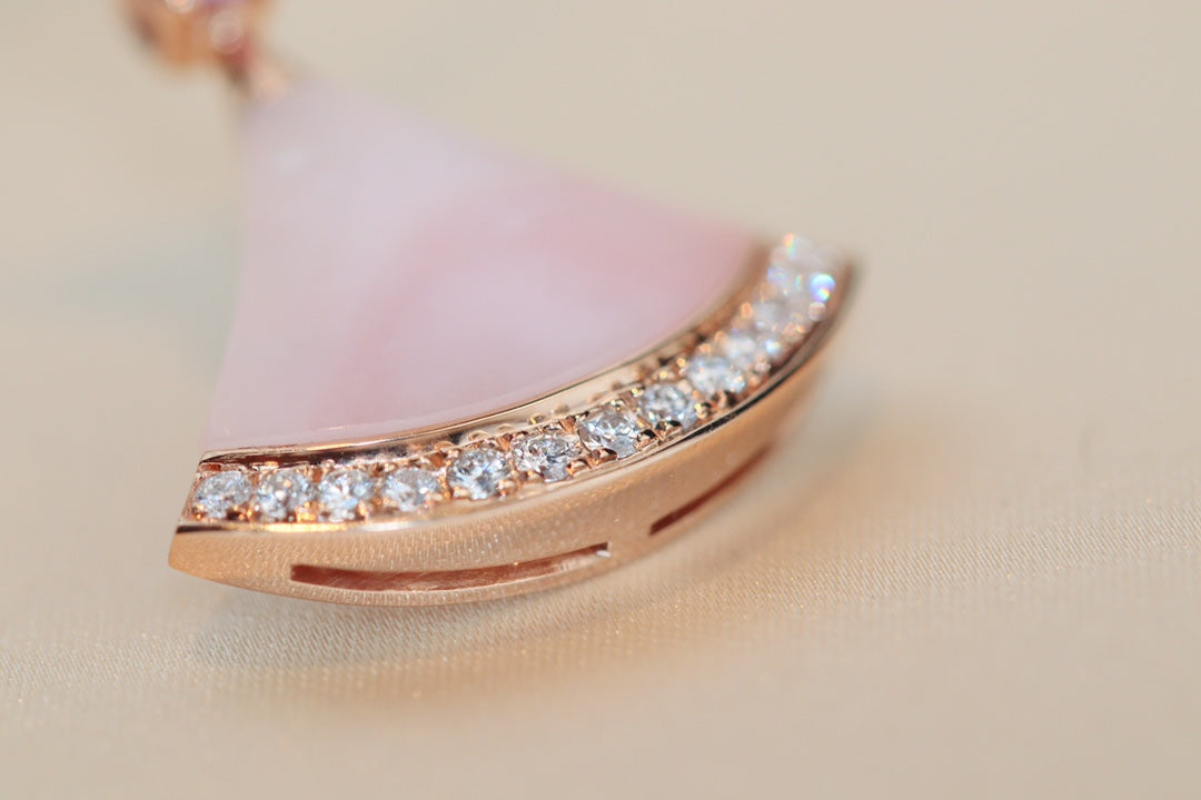 [vivabelle]DREAM NECKLACE PINK MOP DIAMOND