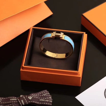 [vivabelle]H CLOUD BLUE BRACELET GOLD DIAMOND