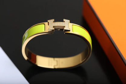 [vivabelle]H BRACELET GOLD DIAMOND