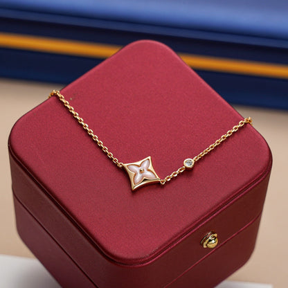 [vivabelle]STAR 1 DIAMOND PINK GOLD BRACELET