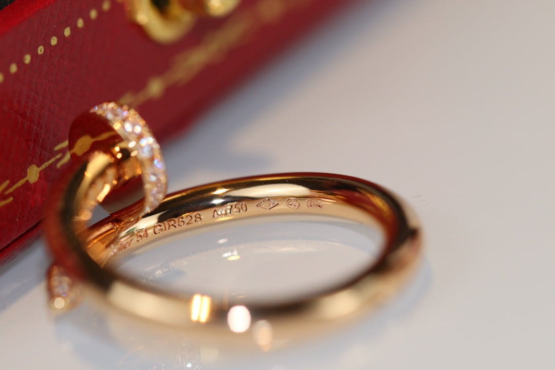 [vivabelle]JUSTE RING 2.65MM GOLD DIAMOND