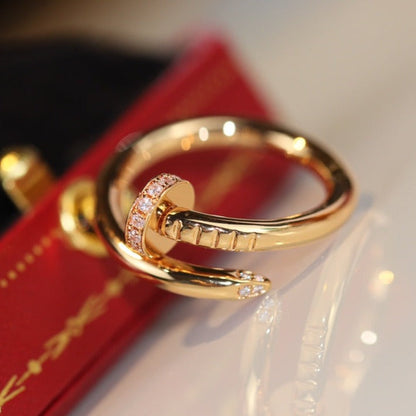 [vivabelle]JUSTE RING 2.65MM GOLD DIAMOND