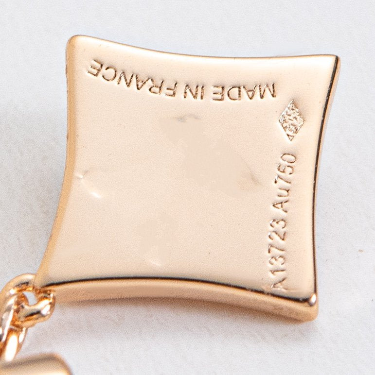 [vivabelle]STAR DIAMONDS OHRRINGE GOLD