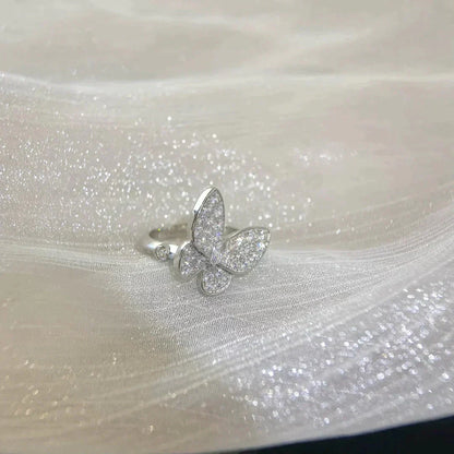 [vivabelle]BUTTERFLY DIAMOND RING
