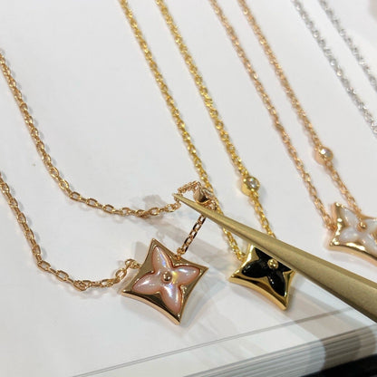 [vivabelle]STAR BLACK MOP HALSKETTE