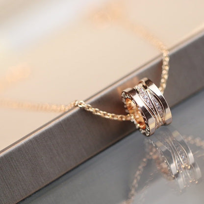 [vivabelle]ZERO 1 ROSÉGOLD-DIAMANT-HALSKETTE