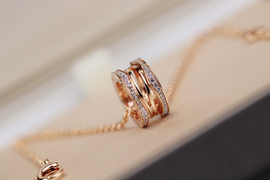 [vivabelle]ZERO 1 ROSA GOLD HALSKETTE