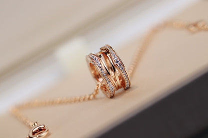 [vivabelle]ZERO 1 ROSA GOLD HALSKETTE