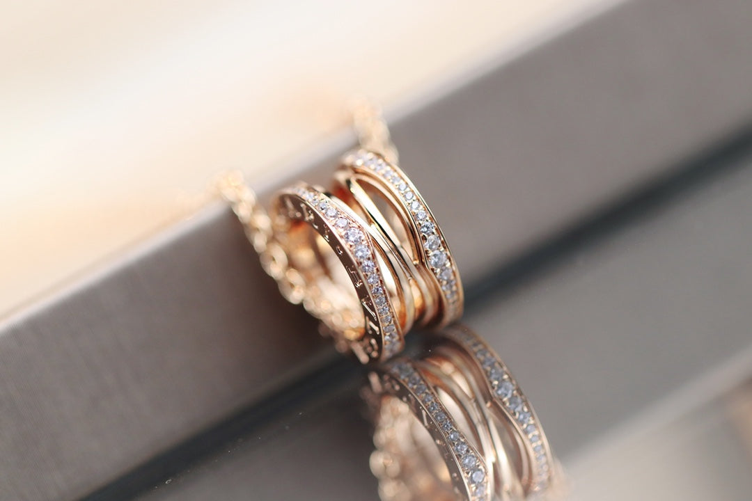 [vivabelle]ZERO 1 ROSA GOLD HALSKETTE